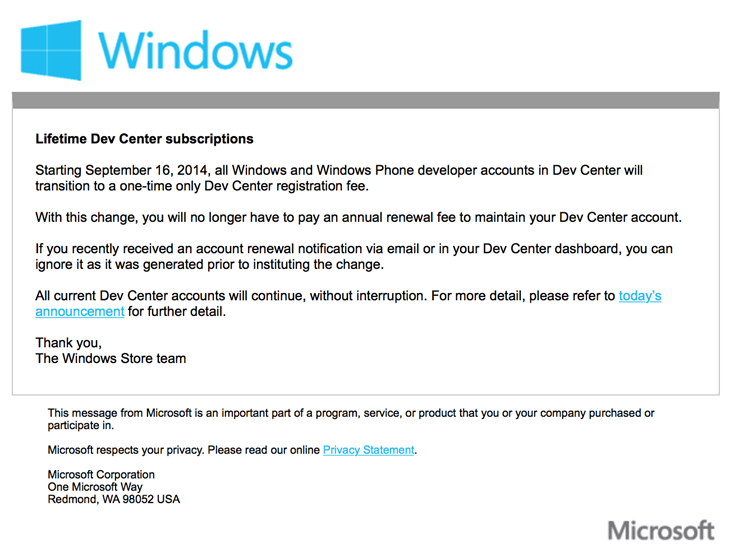 windows-developer-center-free-charge-renew